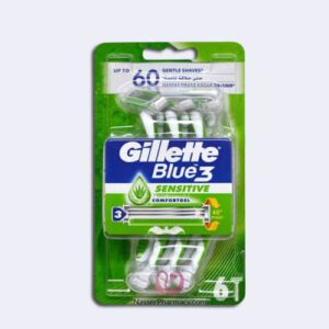 Gillette Blue3 Sensitive Disposable Razors