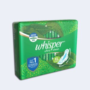 Whisper Ultra Clean Wings Sanitary Napkins