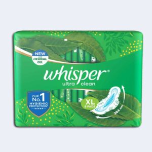 Whisper Ultra Clean Wings Sanitary Napkins