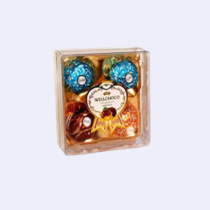 wellchoco chocolate 4 pieces gift box