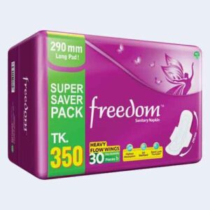 ফ্রিডম হেভি ফ্লো স্যানিটারি ন্যাপকিন ৩০ পিস