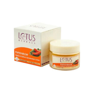 Lotus Herbals Papayable-N-SAffron Anti-Blemish Cream 50gm (All Skin Types)