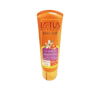 Lotus Herbals Safe Sun UV Sunscreen Matte Gel  SPF-50  50gm