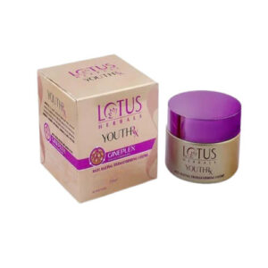 Lotus Herbals Youthrx Gineplex youth compound Anty Ageing Transforming Cream 50gm