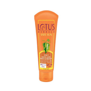 Lotus Herbals Safe Sun 3in1 Matte Look Daily Sunscreen Cream SPF40 50gm