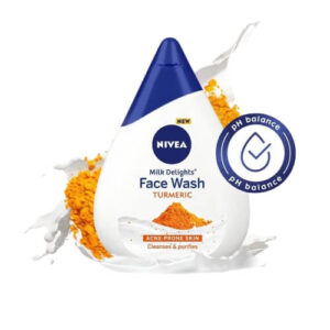 NIVEA Milk Delights Face Wash with TURMERIC 100 ml