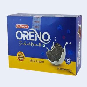 Olympic Oreno Milk Cream Sandwich Biscuits 255g