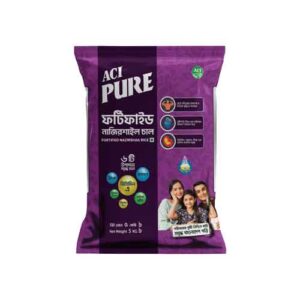 এসিআই পিওর ফটিফাইড নাজির চাল ৫ কেজি