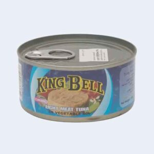 King Bell Light Meat Tuna Vegetable Oil185gm
