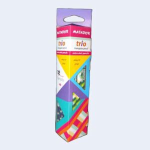 Matador Trio Triangular Extra dark Pencil HB(1x12)1Box