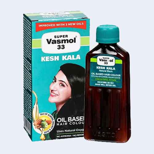 Super Vasmol 33 Kesh Kala With Almond Protein & Neem Extract Hair Care 50ml