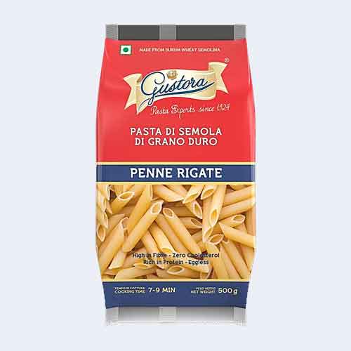 Gustora Penne Rigate Pasta 500 gm