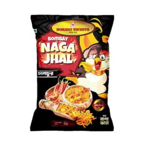 বম্বে সুইটস নাগা ঝাল 300 gm Bombay Sweets Naga Jhal Chanachur-300gm