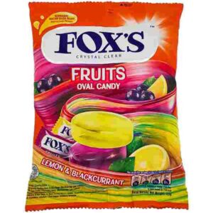 Fox,S Crystal Clear Fruits 100gm pouch