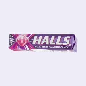 Halls Mixed Berry Flavored Candy 27.9 gm (9 Pieces)
