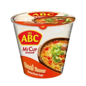 Mi ABC Korian spicy Beef Flavour Cup Noodle 4X80gm